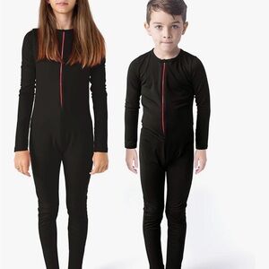 Rocky Black Kids Pajamas Onesies Large